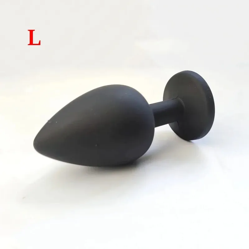 S/M/L Silicone Butt Plug Anal Plugs Unisex Sex Stopper 3 Different Size Adult Toys for Men/Women Anal Trainer For Couples SM
