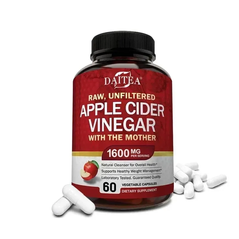 Apple Cider Vinegar 1600 mg with The Mother for Healthy Digestion Weight Loss and Energy — image 9