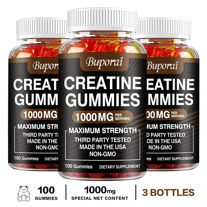 Creatine Monohydrate Gummies - Build Strength Promote Muscle Growth Improve Endurance and Energy — image 11