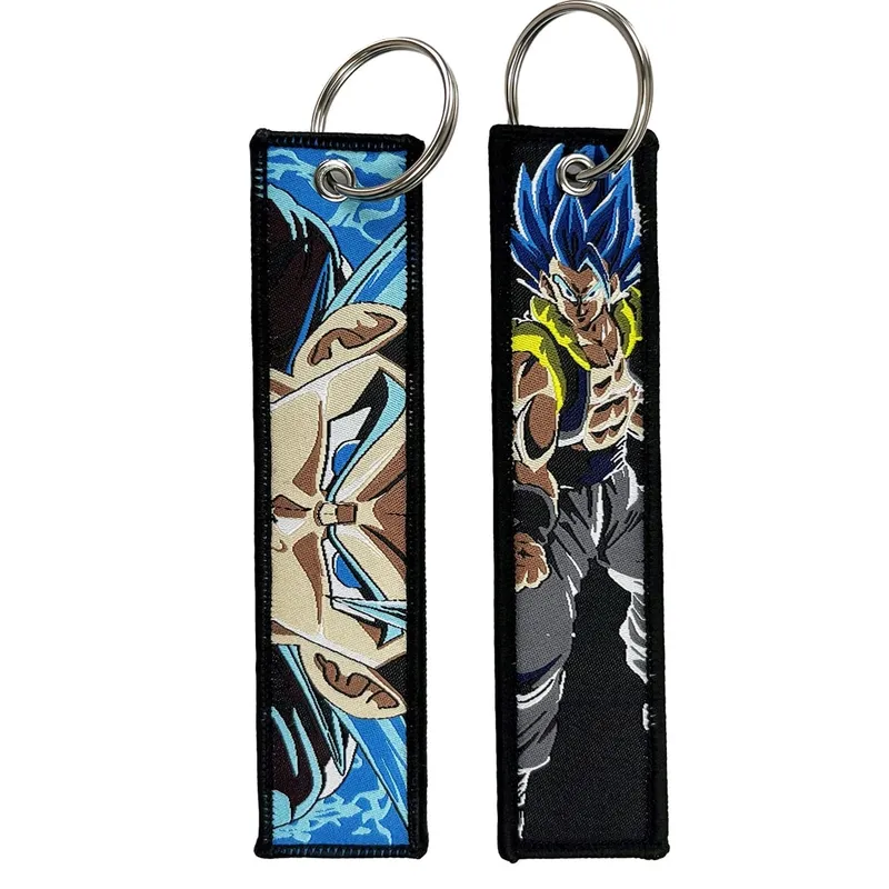 Dragon Ball Embroidery Cool Keychain Lanyard Anime Manga Series Badge Holder USB Pendant Portable Key Lanyard Accessories — image 14