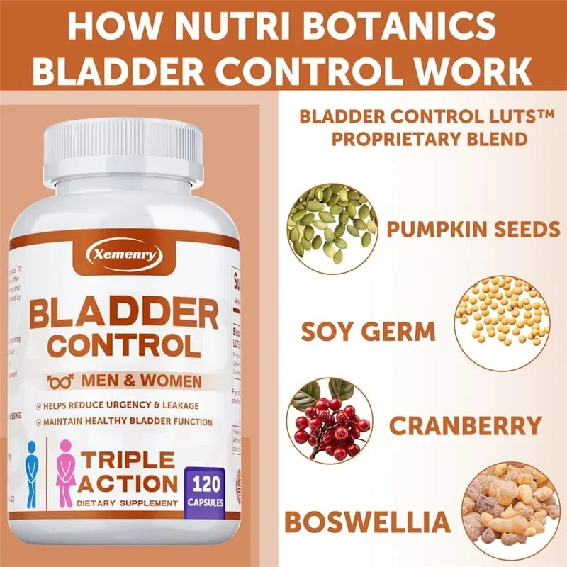 Bladder Control Supplement - Reduce Urinary Frequency and Urgency Improve Urination — image 6