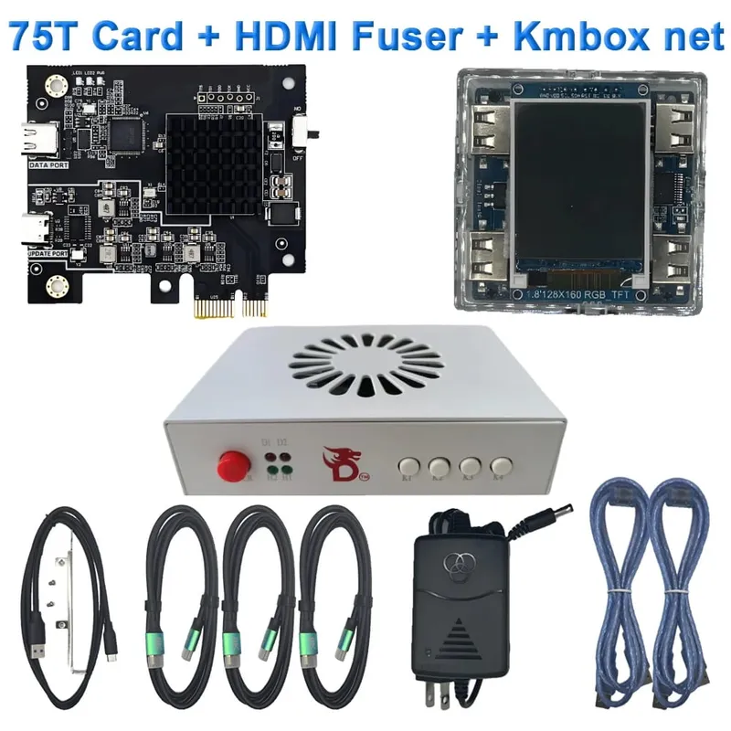 DMA Bundle | 75t DMA Card | 6th Gen HDMI Fuser | Kmbox Net | DMA Hardware Kit