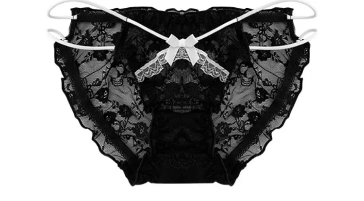 Anime Maid Lace Bra Set S-XL Christmas Neck Tie Wireless Push Up Small Chest Anti Sagging Pure Kawaii Bralette セクシー Underwire — image 11