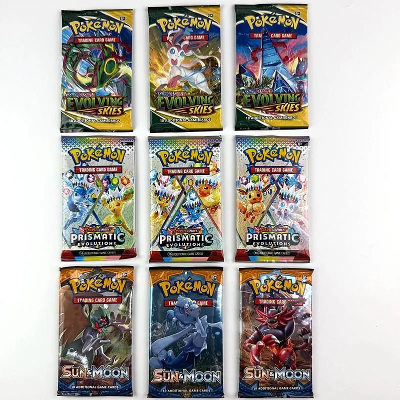 10/20Pcs Pokemon Cards Sun & Moon Evolutions Prismatic Pokemon Booster Collectible Tradeiner Card Game Toy For Children Gifts — image 2