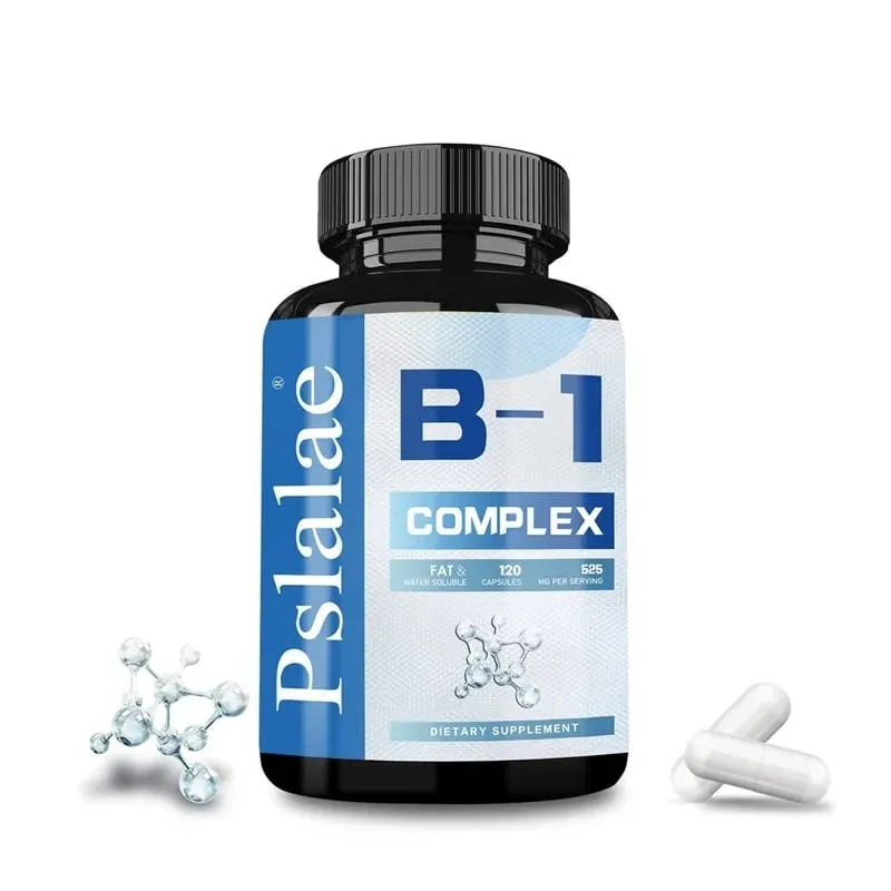 Vitamin B1 Complex - Improves Energy Levels Boosts Metabolism and Supports Nervous System HealthCapsule — image 2
