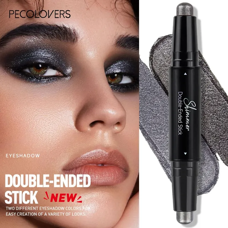 3pcs/SET Black Series Makeup Set Matte Waterproof Lipstick Black Waterproof Eyeliner Eyeshadow Pen Perfect for Halloween — image 5