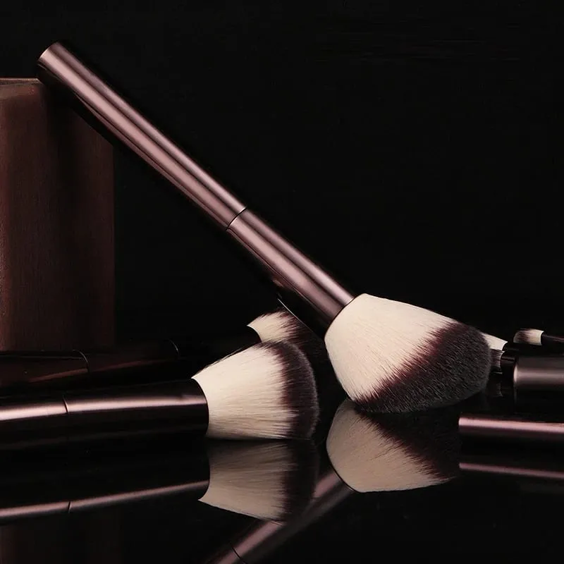 Hourglass Makeup Brush Set & Kit Include Powder Foundation Concealer Lip Blusher Bronzer Eyeshadow Eyeliner Highlight Brush — image 4