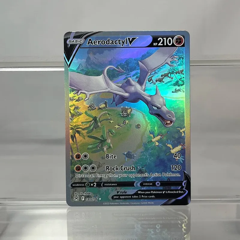 Foil PKM Single Cards Pikachu Charizard EX Bubble Mew Game Rare Collection Cards PTCG Rainbow Proxy Cards — image 14