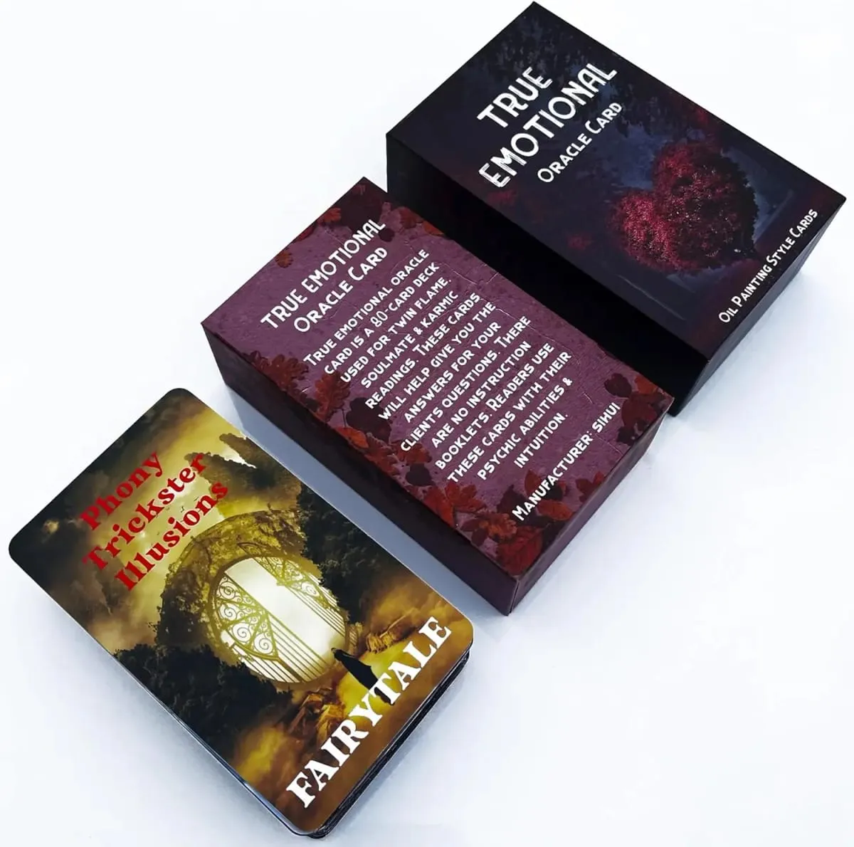 12x7 cm True Emotional Oracle Card Games No Manual — image 6