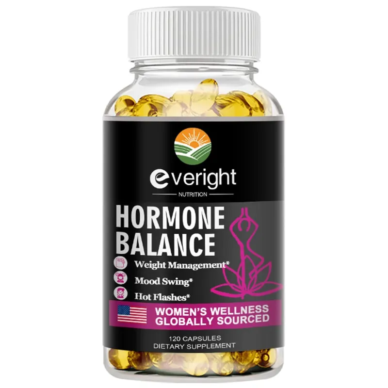 Complete Herbal Menopause Supplement for Women-Multibenefit Menopause Relief Hormone Balance for Night Sweats Mood 120 CAPSULES — image 8