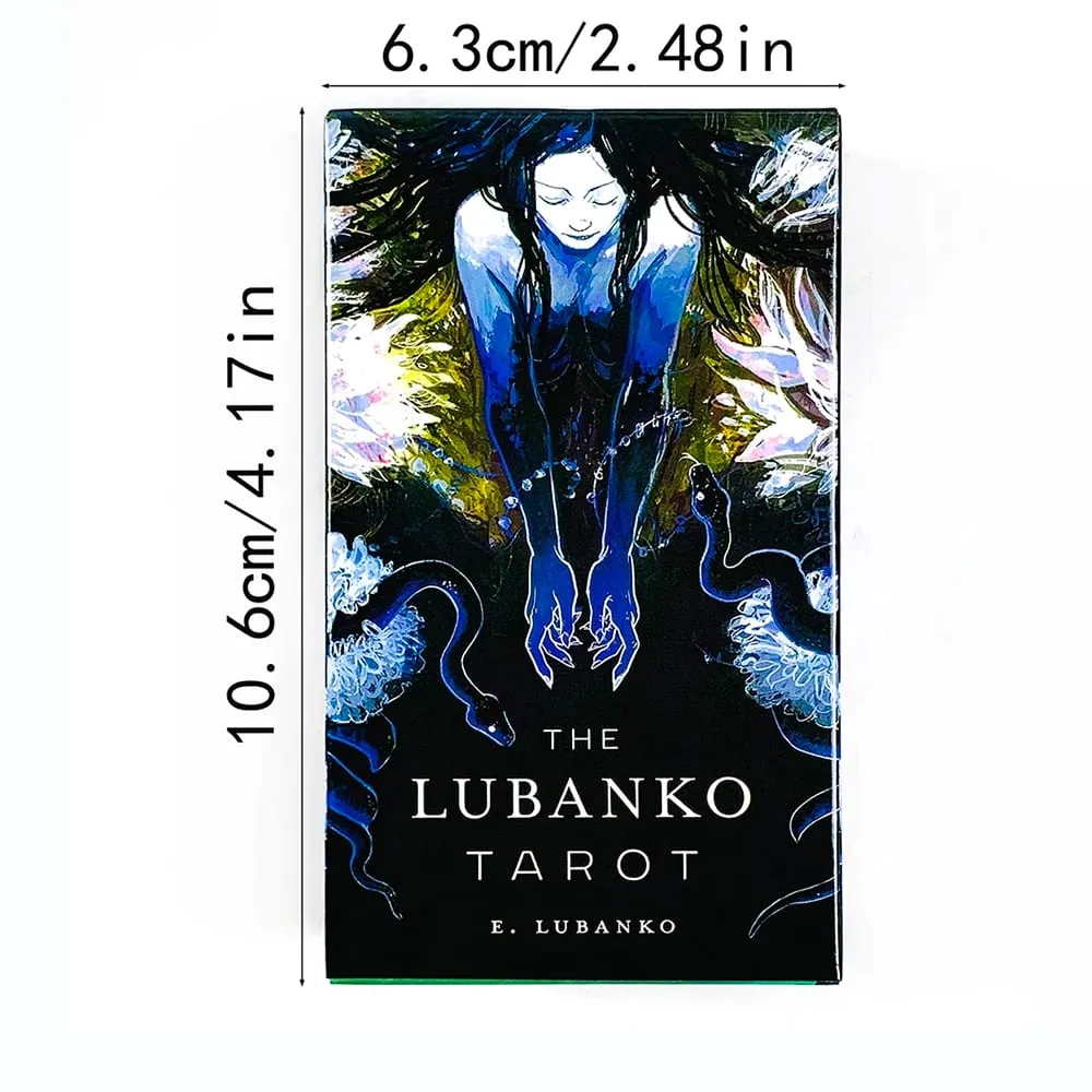 عمل فني غامض من LUBANKO Tarot Deck، متين ومحمول للتأمل وألعاب الحفلات، مثالي للتوجيه الروحي والجامع — image 6