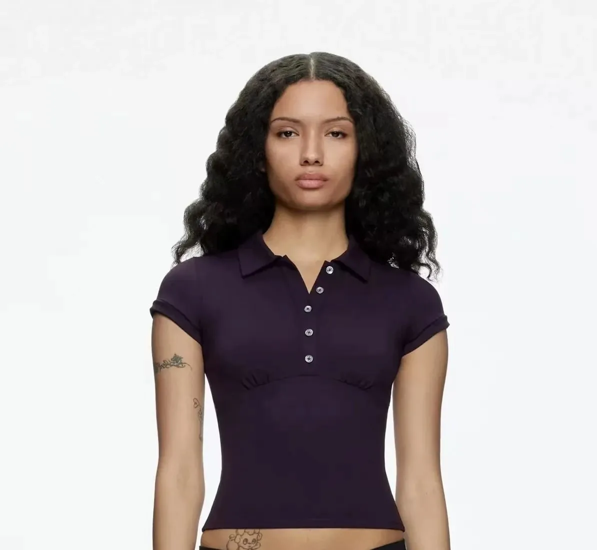 tank summer cherry red camisole olive green/purple/gray short top basic versatile high elasticity and skin hugging women — image 16