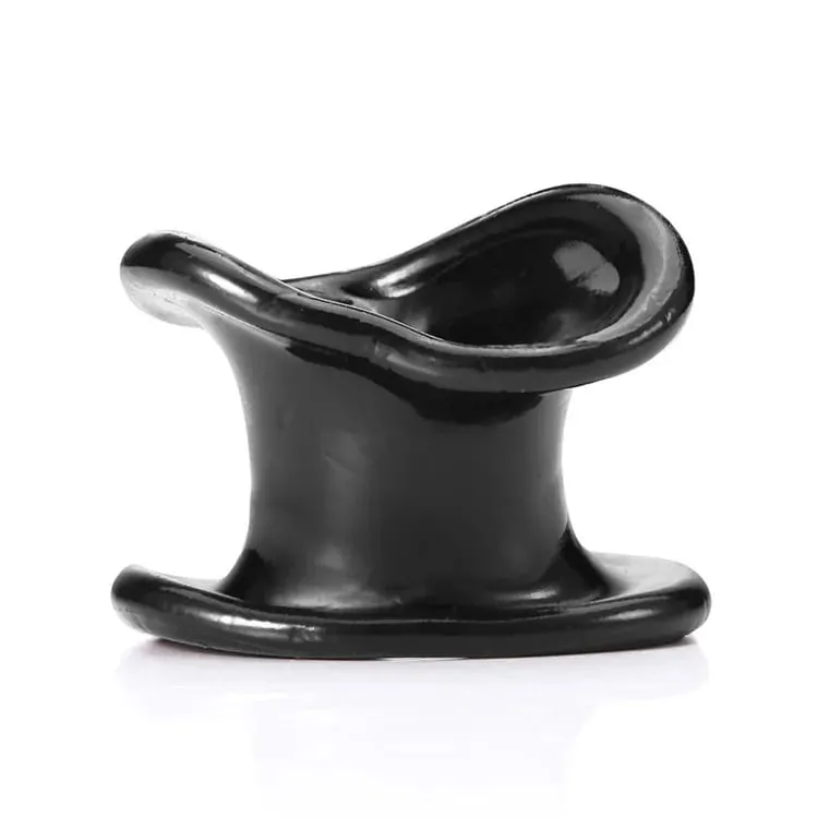 TPE Squeeze Ball testikelsæk Enhancer Cock Sleeve Penis Ring Pung Pouch Erektion Forsinkelse Ejakulation Voksen Sexlegetøj til mænd — image 7