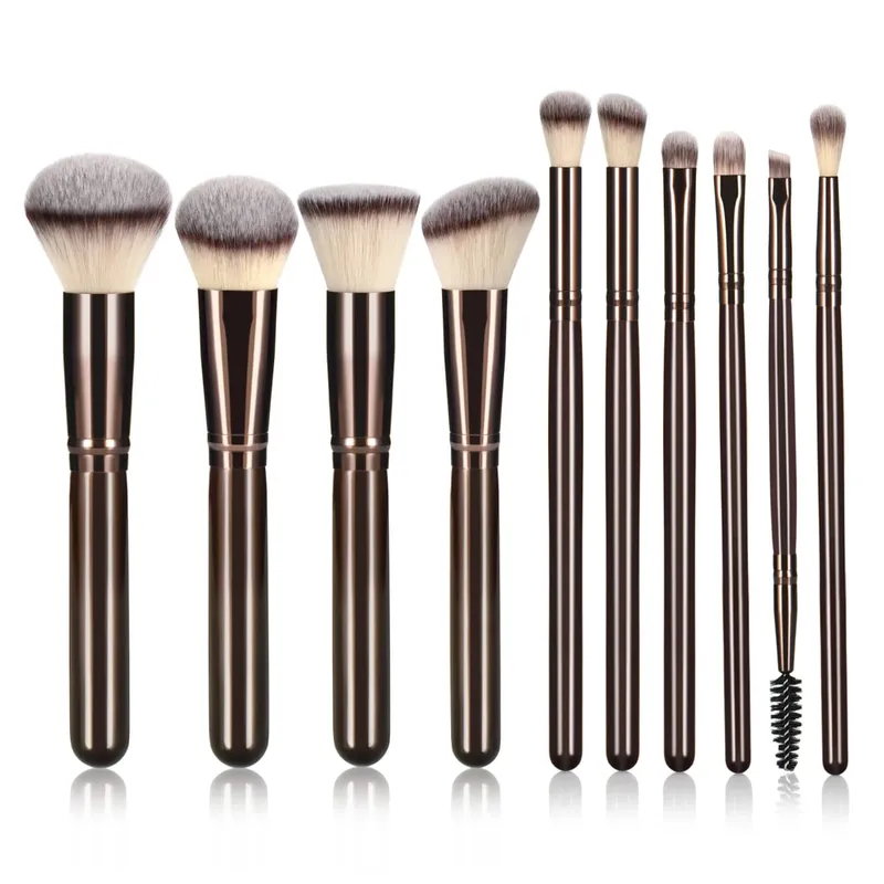12pcs Makeup Brush Kit Soft Synthetic Hair Make Up Brushes Foundation Blush Eyeshadow Cosmetic Makeup Tools — image 17