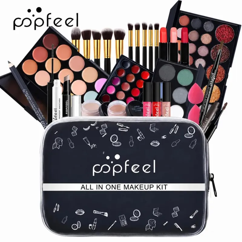 Women's All-In-One Makeup Kit Full Set - Eyebrow Eyeliner Eyeshadow Included Beauty Makeup Sets for Women