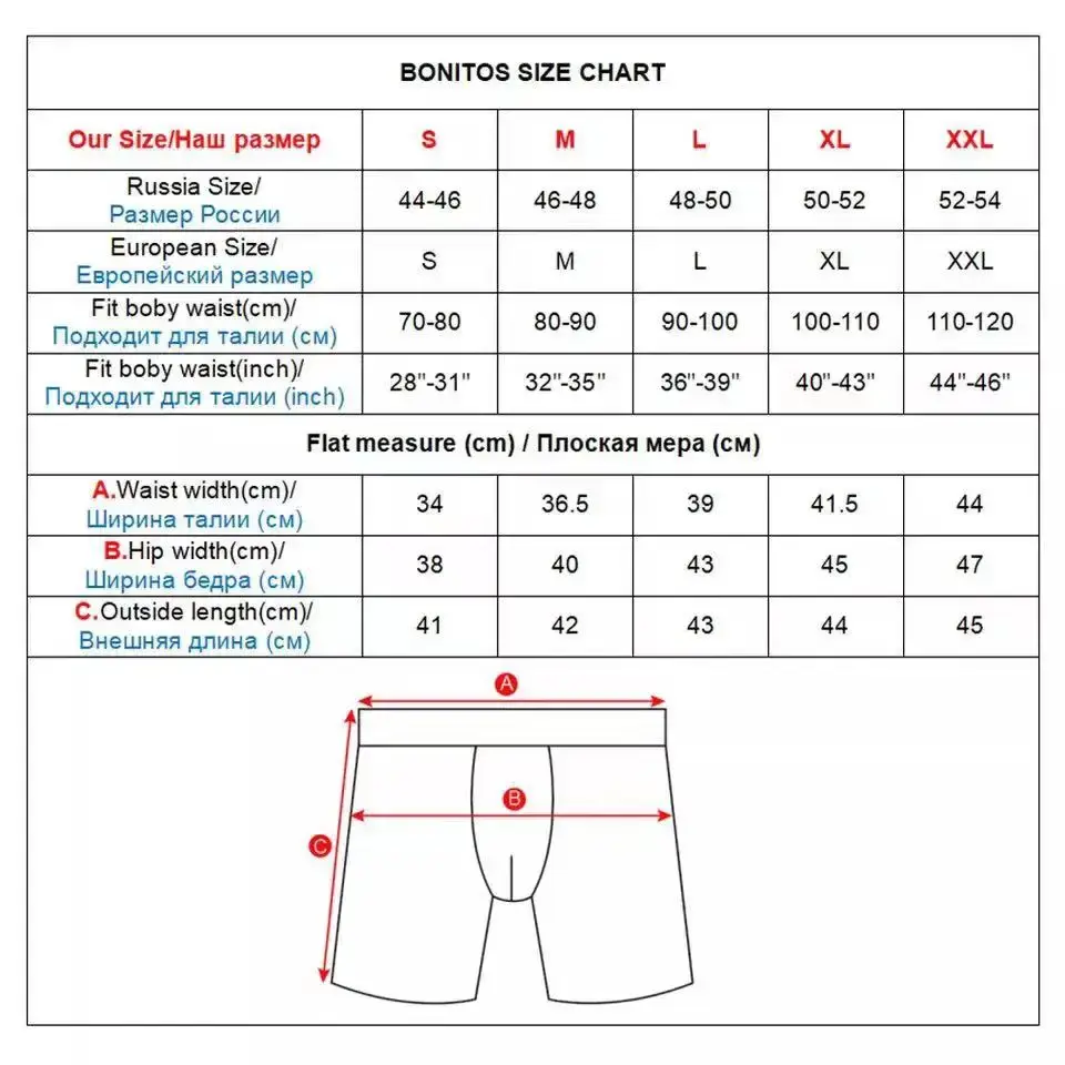 Underpants Mens Long Underwear for Men Boxer Shorts Quick-Drying Men's Panties Sports Leggings Boxershorts Polyester Man Boxers — image 8