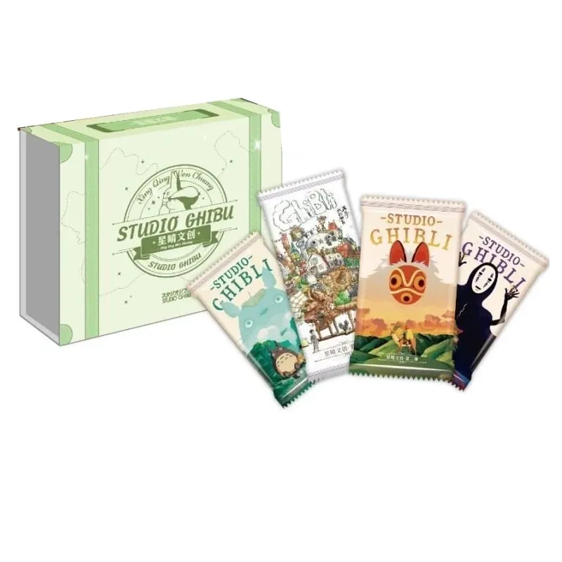 2025 Full Range Miyazaki Hayao Collection Cards Booster Box Anime Kids Table Cards And Hobbies For Kids Birthday Gifts