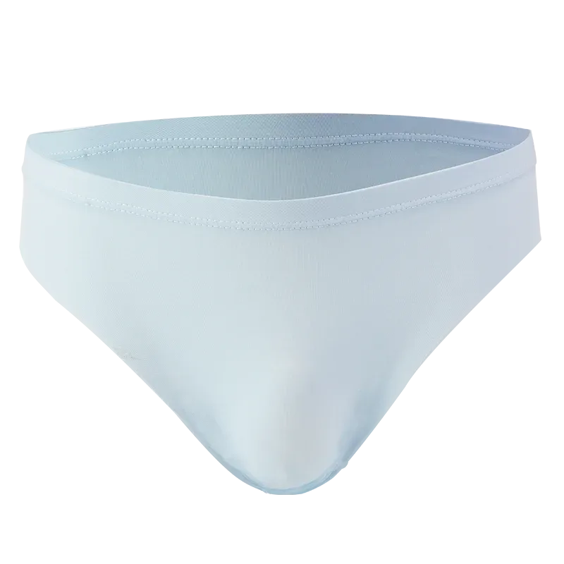 Slips d'été en soie glacée pour hommes, 4 pièces, transparents, sans couture, Sexy, séchage rapide, sous-vêtements respirants, culottes Ultra-fines — image 12