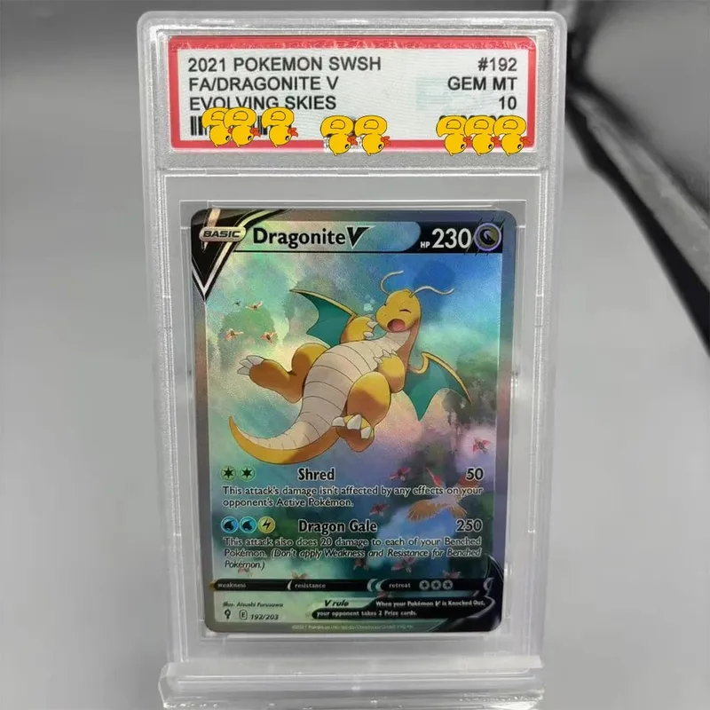 DIY Rating Card Collection Card 2023 EN SPECIAL ILLUSTRATION RARE Copy 10Points Rating Card Game Gift — image 8