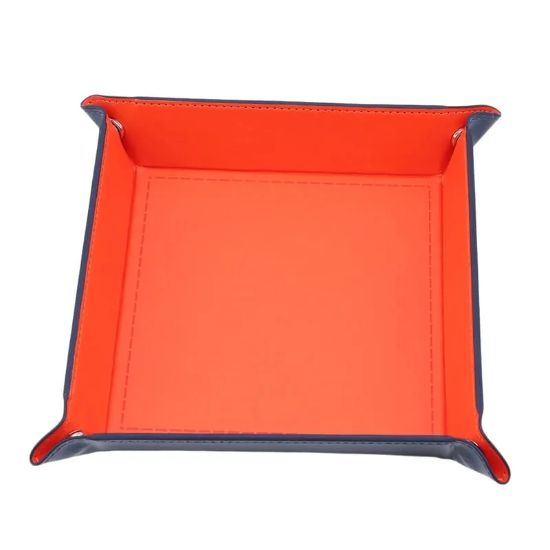Game Dice Tray Solid Color Dice Box Games Dice Storage Portable Folding Dice Storage Rolling Tray For Use — image 12