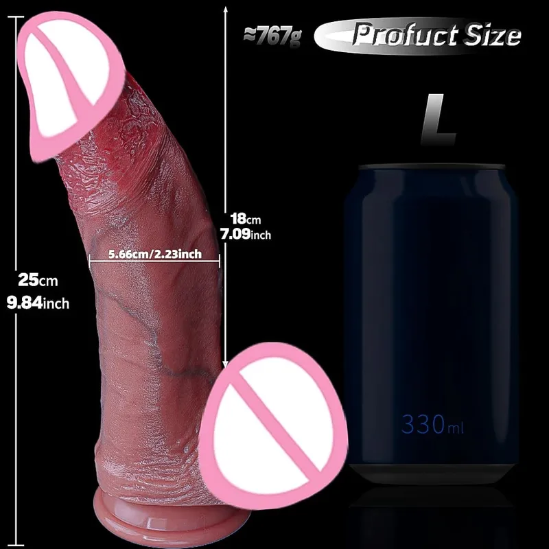 Realistischer Anal Neuer Dildo Buttplug Prostata-Massagegerät mit Saugnapf Penis für Anfänger Sexspielzeug für Frauen Anal Vaginal Masturba