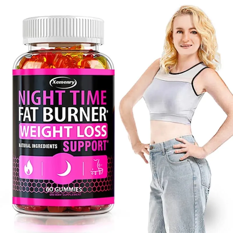 Nighttime Fat Burning Gummies - Fat Burning Metabolism Boosting Healthy Weight Management — image 2