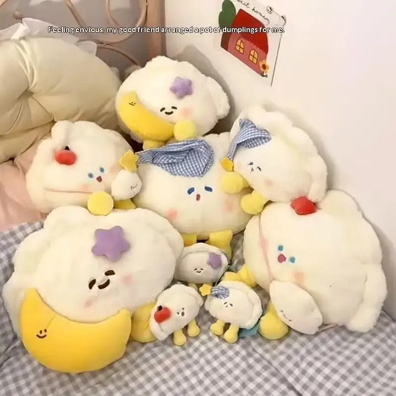 Quente bonito bolinho de pelúcia boneca macio recheado travesseiro adorável dos desenhos animados almofada brinquedo para casa quarto decoração aniversário presente do feriado — image 3
