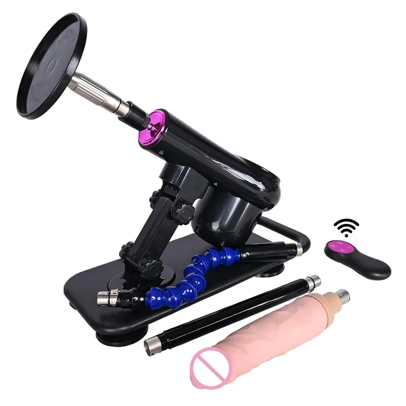 sex machine thrusting love machine automatic telescopic vibrator with Different Dildo Attachments Toys Sex toys — image 17