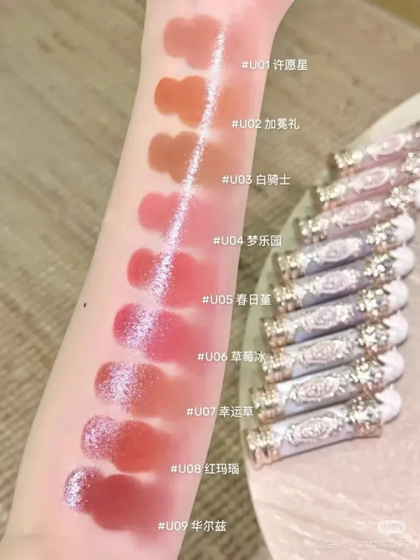 Flower Knows Knight Unicorn Water Light Jelly Finish Lip Gloss Hydrating Solid Lips Lasting Makeup — image 6