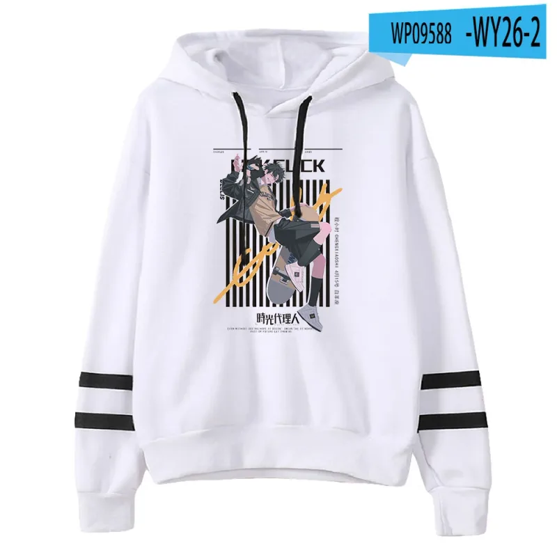 Link Click Anime Hoodie Unisex Pocketless Parallel Bars Sleeve Sweatshirts Women Men Hoodies Harajuku Streetwear Fashion Clothes — image 32