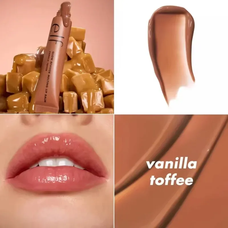 Popular Elf Brand Portable Fruit Flavor Lip Gloss Thin Hydrating Nourishing Repairing Improve Lip Lines Tinted Lip Balm Cosmetic