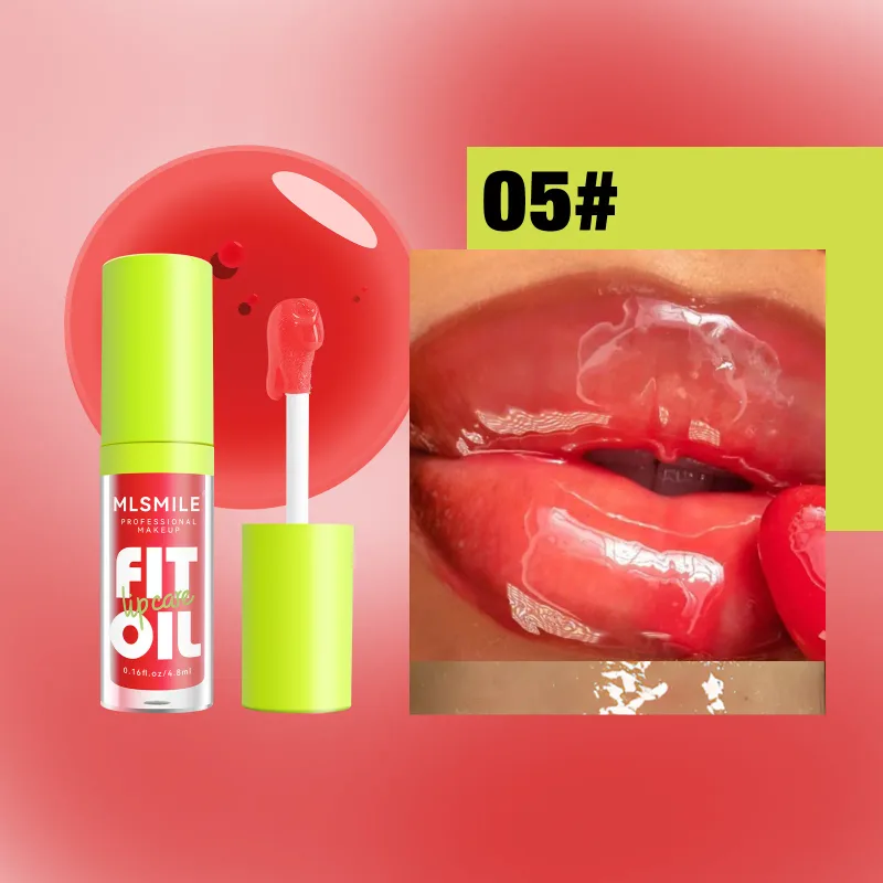Glossy Lip Care Oil 8 dostupných odstínů Hydratuje a zjemňuje rty Vytváří kypré orosené rty Pohodlné celodenní nošení — image 10