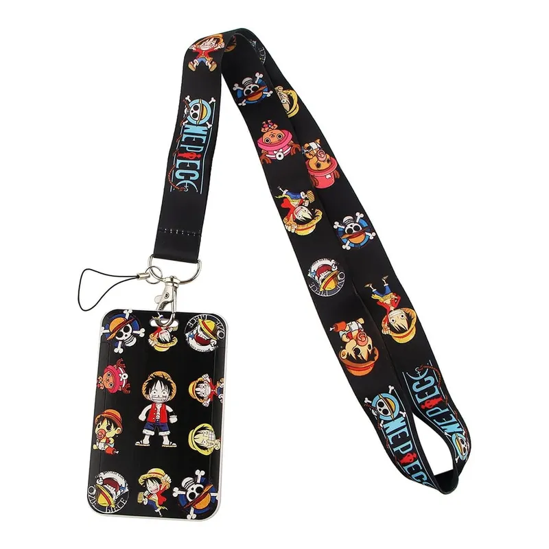 Credential Holder Keychains Neck Lanyard For Pass Card Credit Card Holder Cosplay Anime Accessories — image 10
