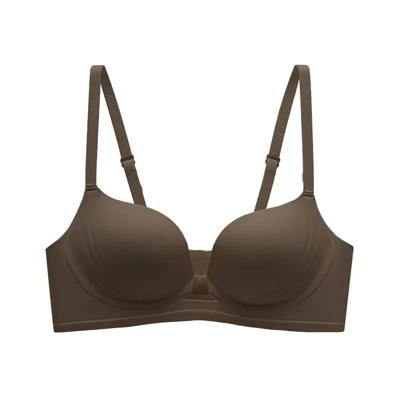 Sexy Seamless Push Up Lingerie For Women Small Breast Gathering Show Big Collect Auxiliary Breast Comfortable and Breathable Bra — image 14