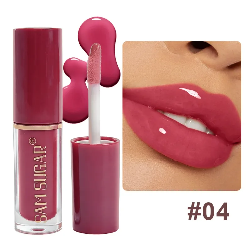 Clear Mirror Gloss Lipgloss Mini Lip Gloss Oil Long Lasting Moisturizing Liquid Lipstick Fade Lip Lines Plumping Lip Tint Makeup — image 7