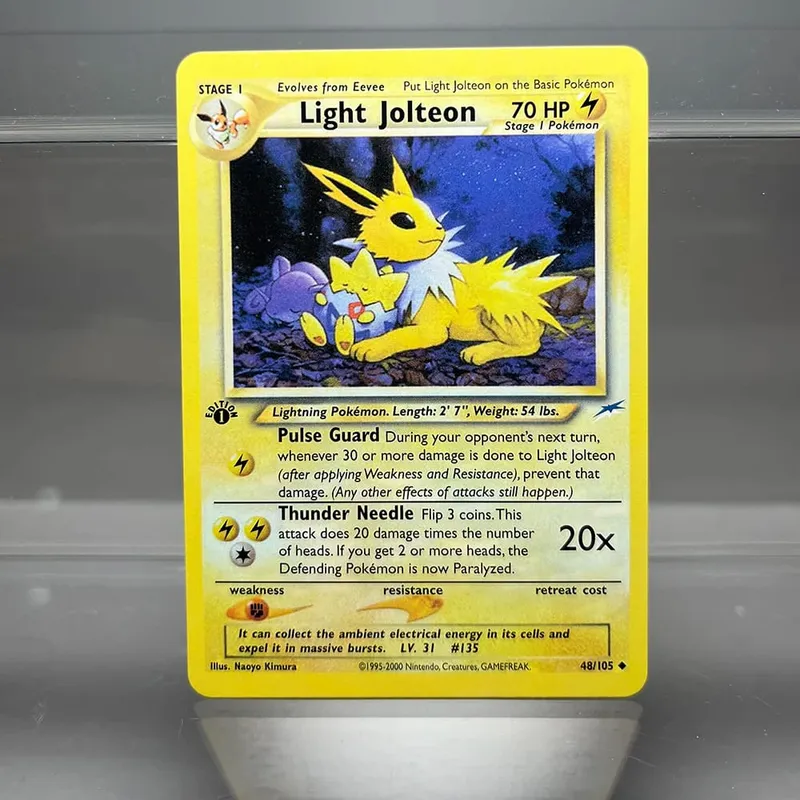 PKM Single Cards 1st Edition 1996 Raichu Charizard Dragonite PTCG Foil Cards Game Collection PKM Proxy Cards — image 2