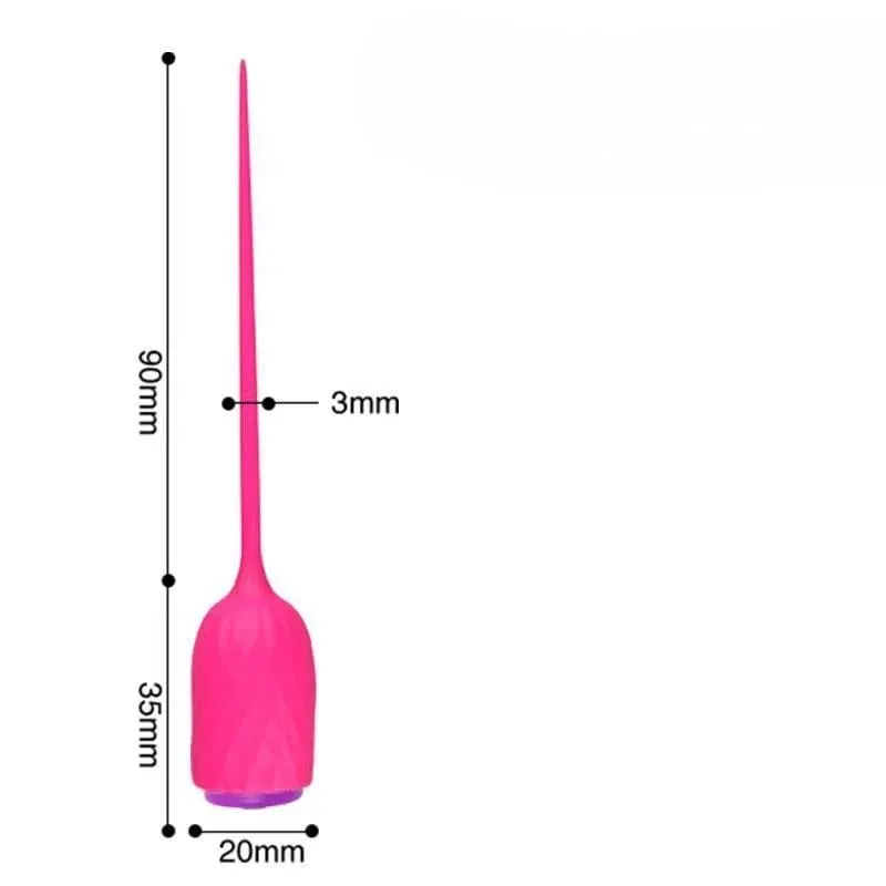 Long Urethral Vibrator Catheter Urethra Sound Dilator Massager 10 Speed Dildo Vibrator Catheter Penis Plug Sex Toys for Men Gay — image 10