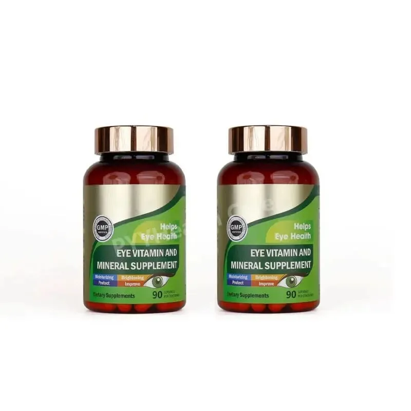 Lutein Eye Vitamins Capsules with Zeaxanthin Zinc Daily Eye Nutrition Supplement Eye Health Support for Adults 90 Count Bottle