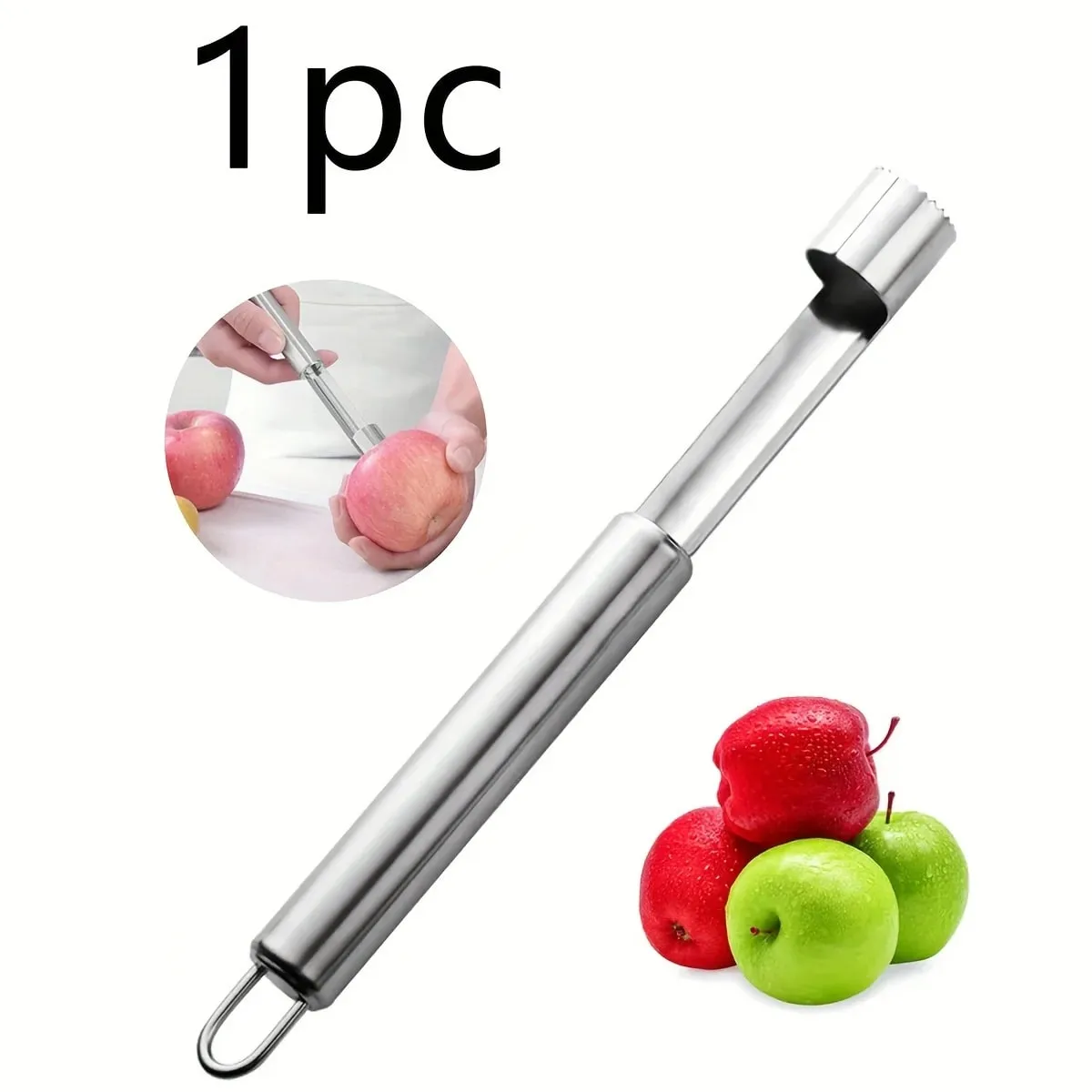 Stainless Steel Fruit Corer Red Dates Apple Pear Corer Fruit Seed Core Remover Slicer Knife Kitchen Fruit Vegetable Gadgets