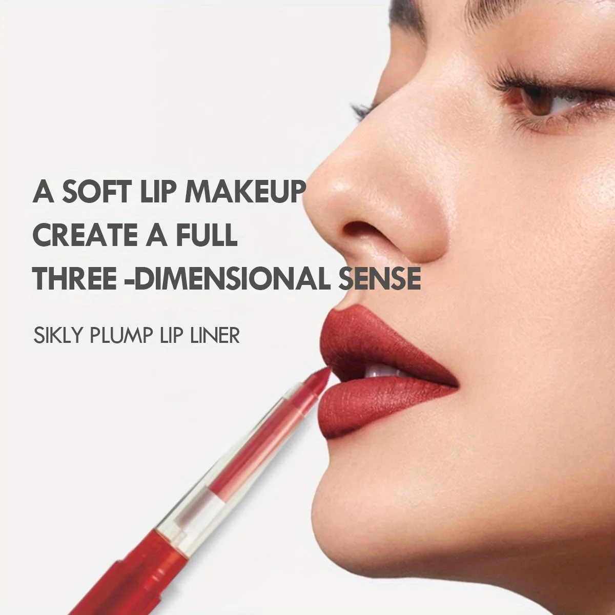 Matte Velvet Lip Liner Sexy Waterproof Liquid Lip Liners Long Lasting Non-marking Red Makeup Cosmetic Nude — image 6