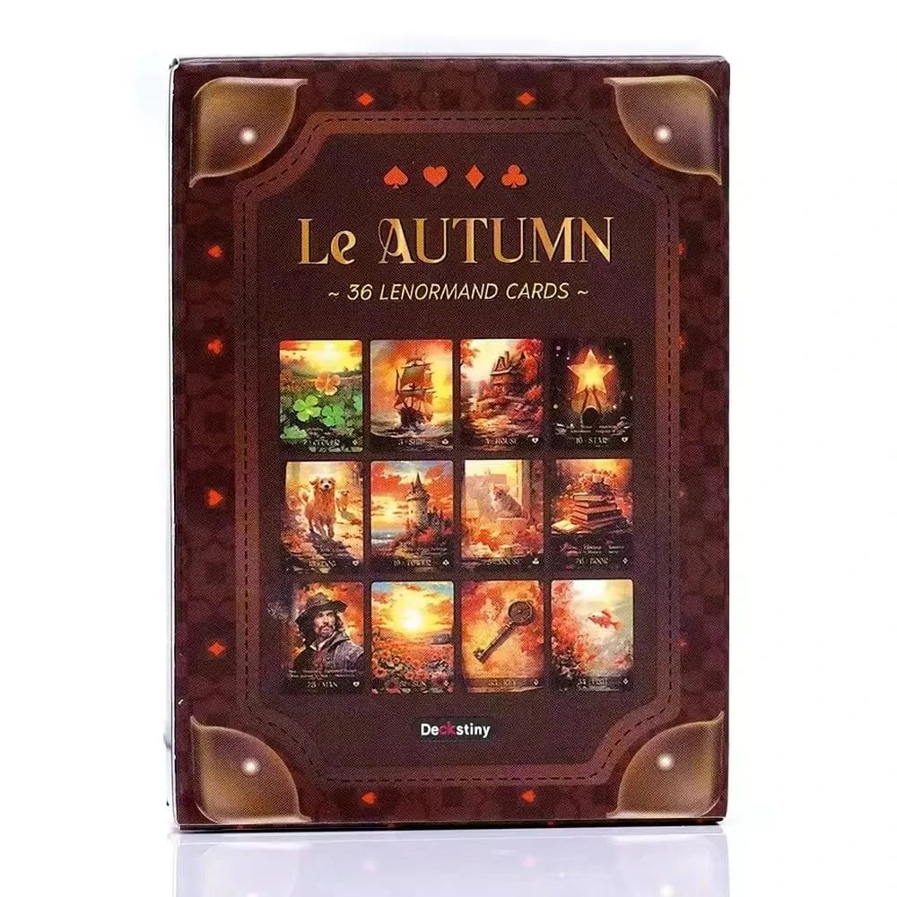 Neues Le Autumn Tarot, 36 Lenormand-Karten, Deck, Brettspiel, Tarot-Karte, lustig, zart, Partyzubehör für Familie, Party, Geschenk — image 3