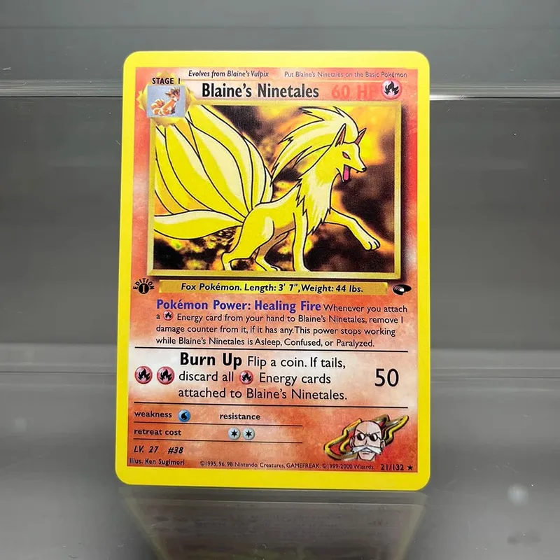 PKM Proxy Cards Classic 1996 1st Edition Mewtwo Gyarados Alakazam Cards Collection PTCG Neo Genesis Foil Card