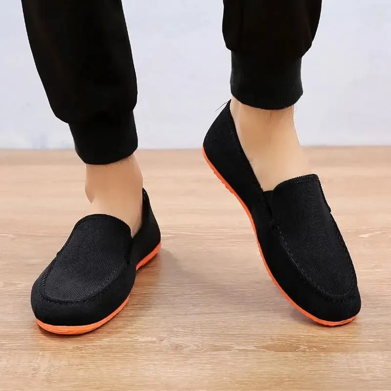 2026 New Summer Casual Loafers Men Old Stylish Canvas Shoes Multi-colors Plus Size Brand Man Shoes Males Slip On Flats Sneakers