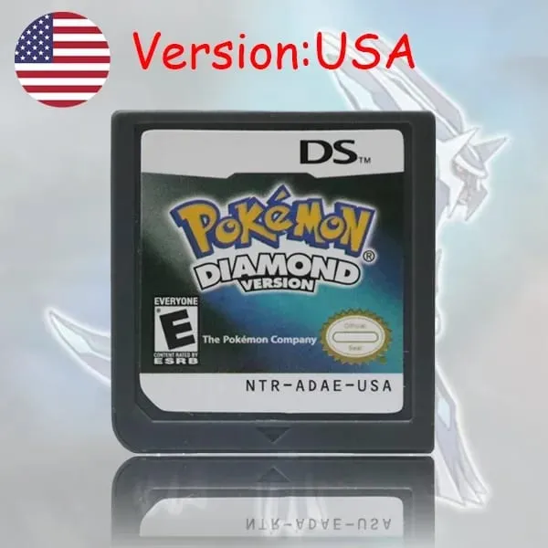 Pokemon Series DS-Spielkassette Diamond Platinum Pearl HeartGold SoulSilver Black White Mehrsprachig für NDS/2DS — image 9