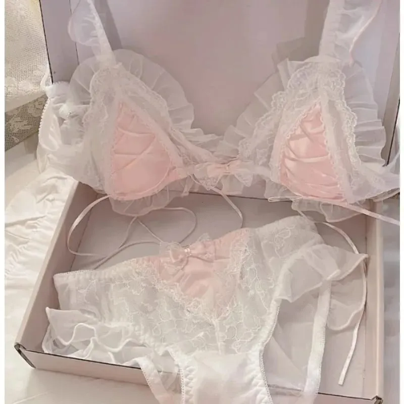 Cute Lace Thin Cute Lace Bra Women Triangle Cup Bra Sexy Cute Lace Thin Cute Lace Bra Women Triangle Cup Bra Sexy