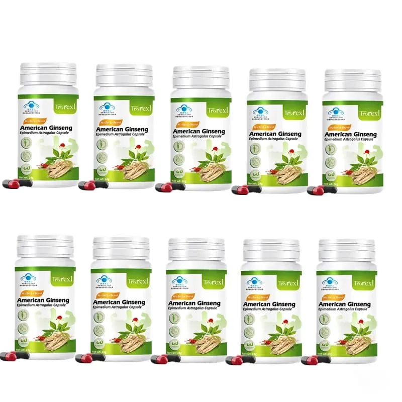 Male Power Enlargent Capsules Male Enhancing Supplement with Natural Epimedium Ginseng Astragalus - Endurance & Stamina