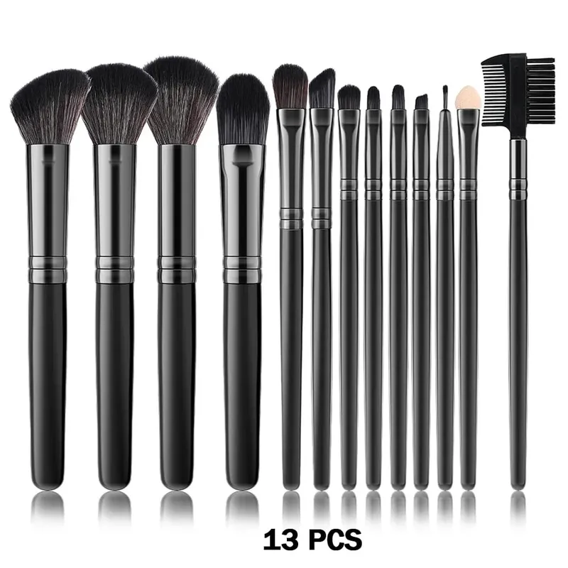 New 10/32PCS Makeup Brushes Set Soft Fluffy Powder Foundation Contour Blush Concealer Eyeshadow Blending Highlighter Beauty Tool — image 29