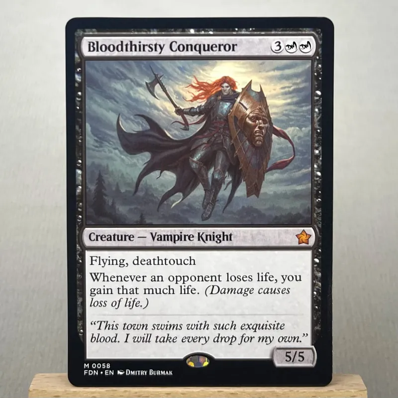 J25 INR FDN DFT DSKHOLO11-01 Tcg Proxy karty Edgar Markov Teror vrcholů Void Winnower The Aetherspark