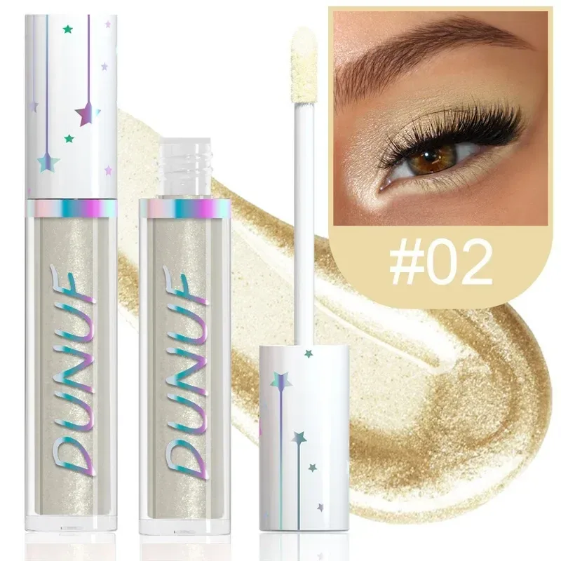 24color Eyeshadow Stick Liquid Eyeliner Metallic Color Green Pearlescent Glitter Eye Shadow Waterproof High Gloss Makeup Pigment — image 9