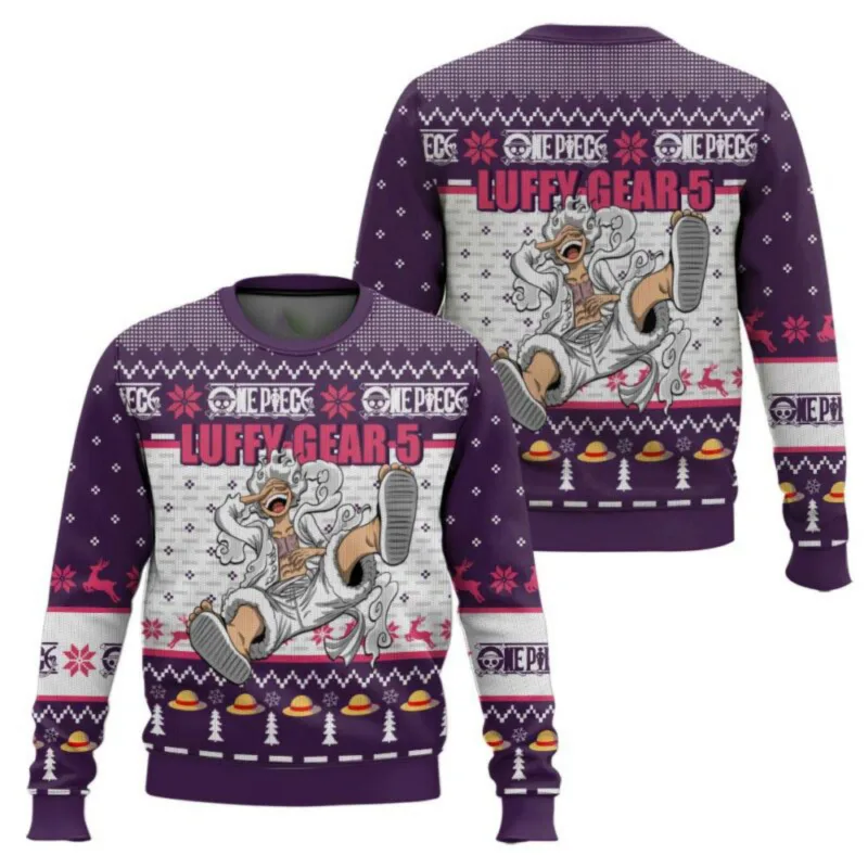 แฟนตาซี chainsaw คริสต์มาส Carnival เสื้อกันหนาว Unisex เสื้อกันหนาว Santa Claus 3D เสื้อกันหนาวฤดูใบไม้ร่วงและฤดูหนาวเสื้อผ้าพรีเมี่ยม — image 7